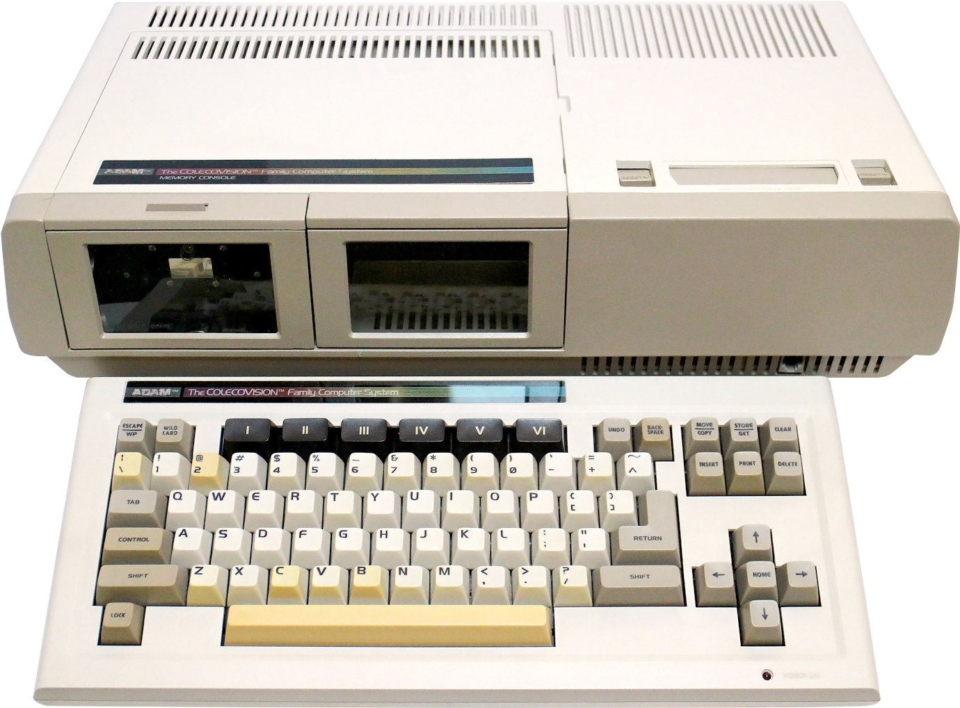 Adam Colecovision Family Computer System (1497x1108), Png Download