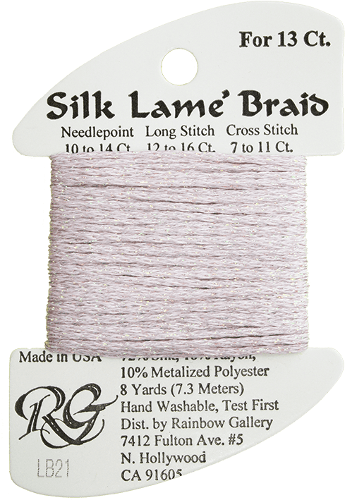 Needlepoint Silk Lame Braid Thread Lb-21 - Thread (720x720), Png Download