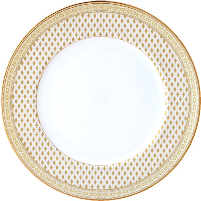 Granada Gold Dinner Plate 10-3/4" - Dress (720x720), Png Download
