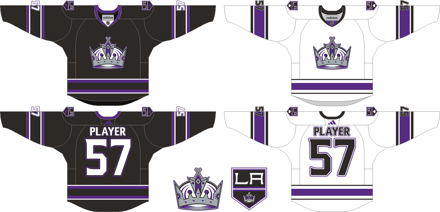 Stanley Cup Of Logo - La Kings Jersey Concept (1514x731), Png Download
