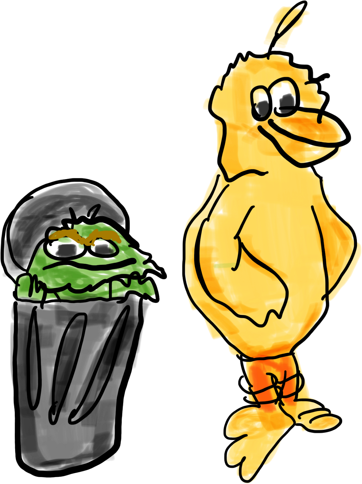 Like I Said, The Way This App Implements "erase" Is - Cartoon (1421x1600), Png Download