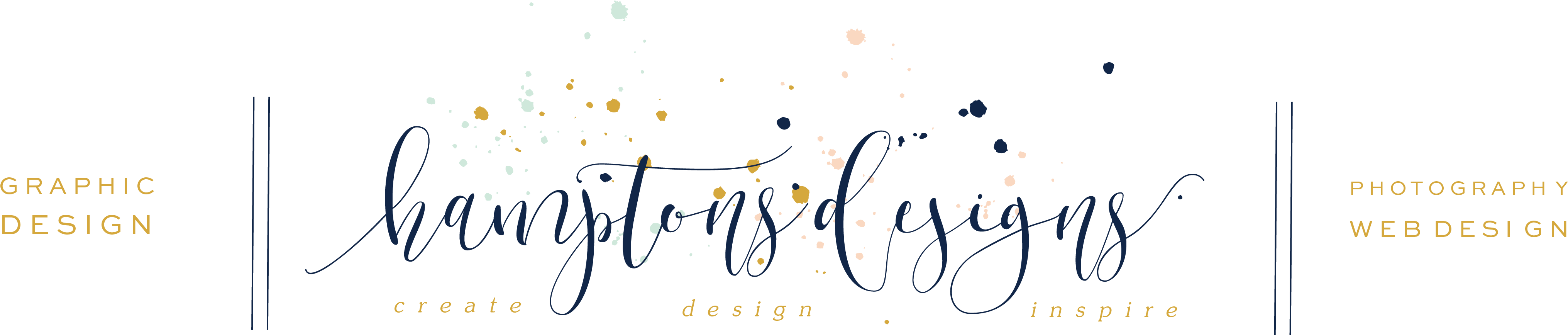 Paint Splatter Logo - Paint Splatter Logo Design (4068x1562), Png Download