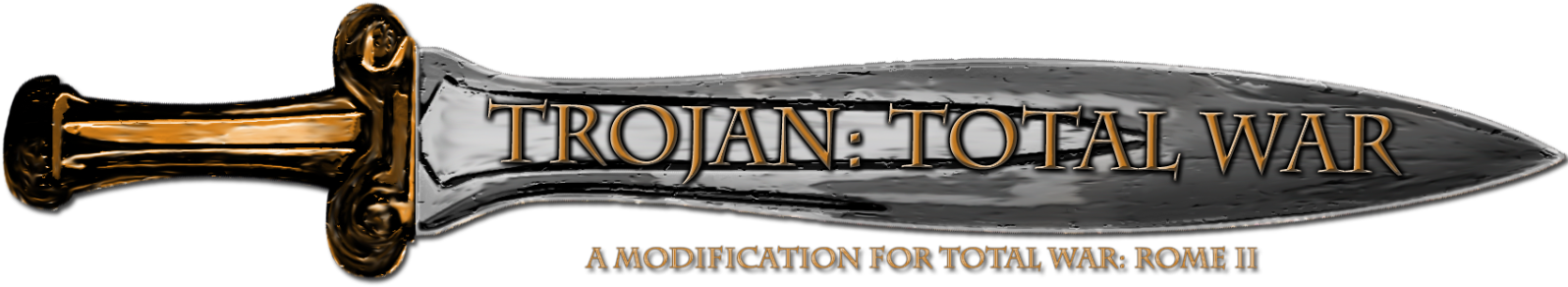 Rome Total War Troy Mod Free Download - Calligraphy (1599x533), Png Download