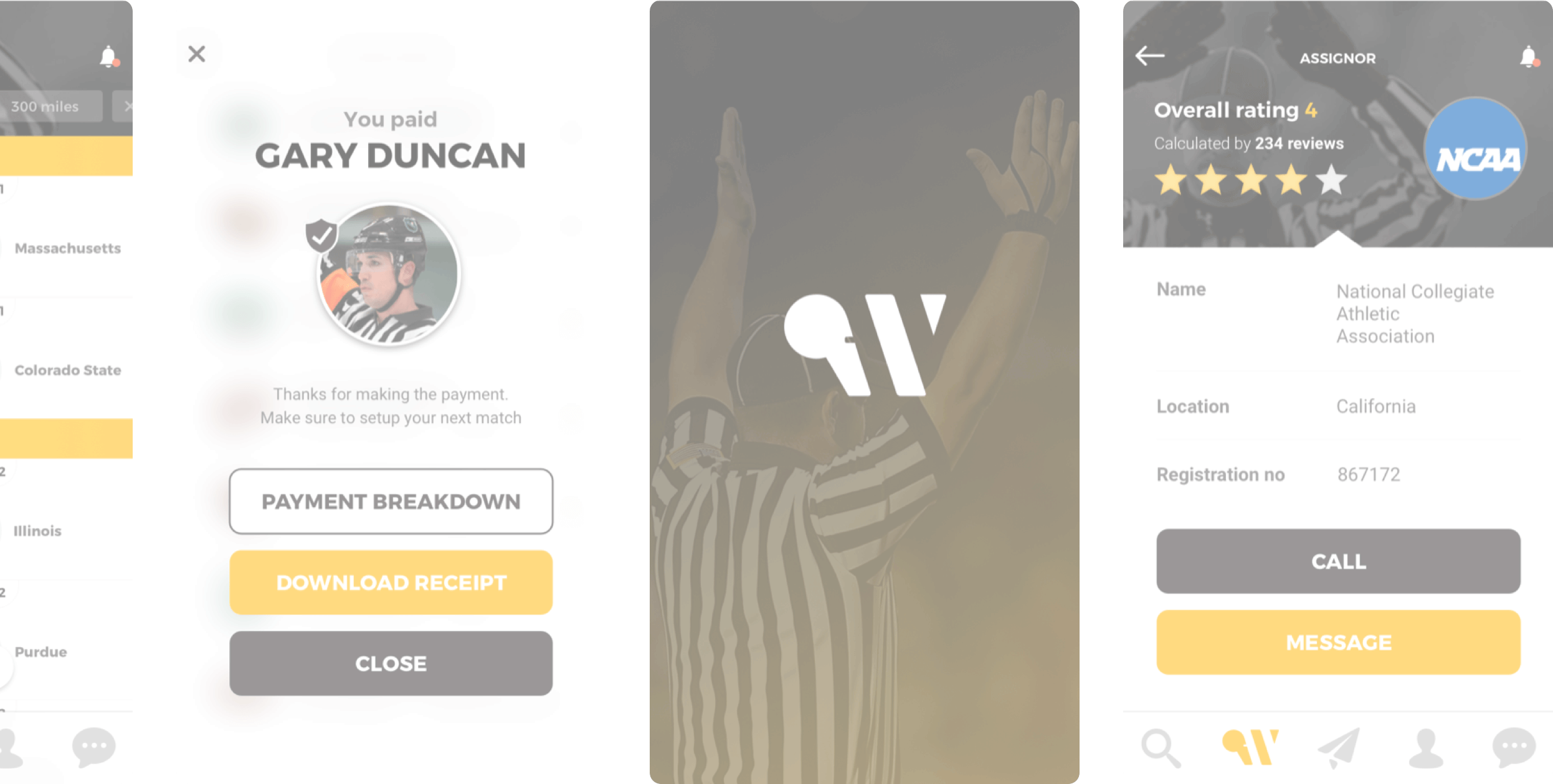 Whistle Phone Row 2 - Ncaa Division I Men's Soccer Championship (2493x1260), Png Download