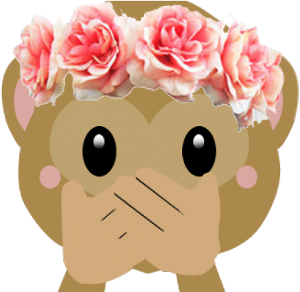Emoji Clipart Rose - Pink Flower Crown Transparent (640x480), Png Download