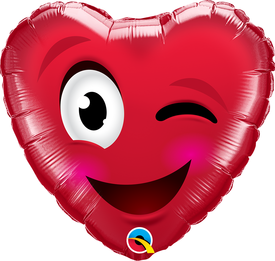 Image - Qualatex Valentine Balloons (1091x1033), Png Download