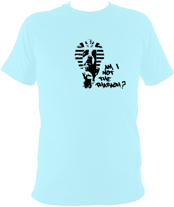 Pharaoh T Sky Blue - T Shirt Aviation (595x680), Png Download
