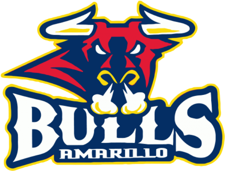 Amarillo Bulls Logo Nahl - Amarillo Bulls Hockey Logo (750x582), Png Download