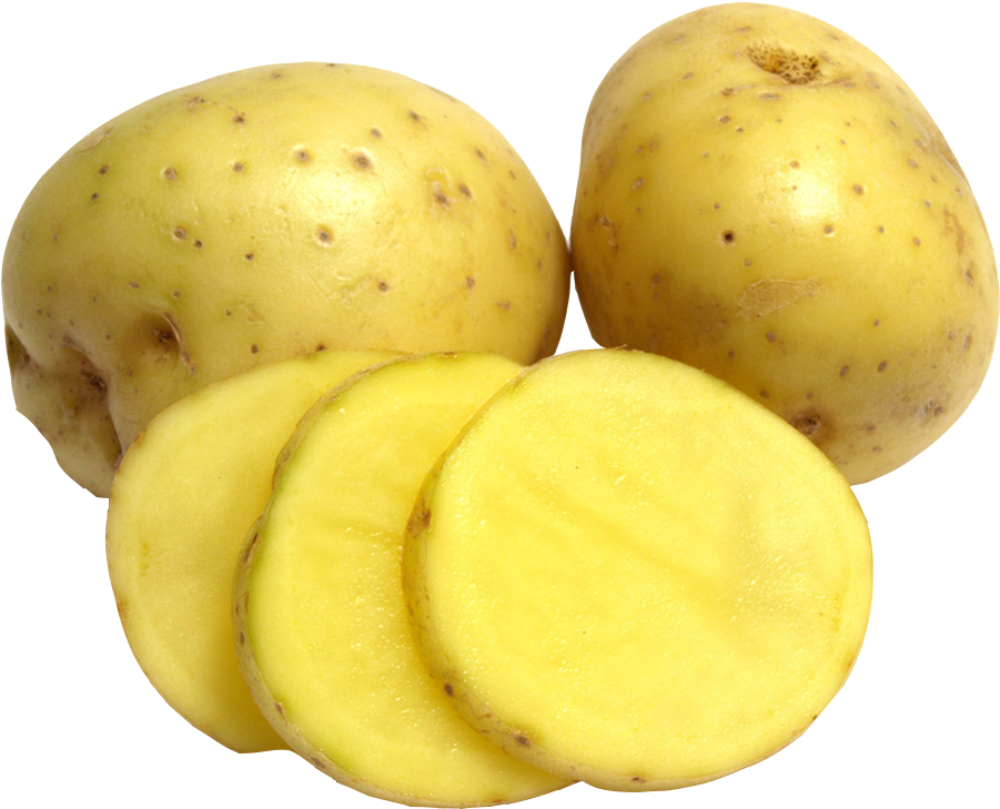 Potato Png Image & Patato Clipart - Khoai Tây Vàng (1037x863), Png Download