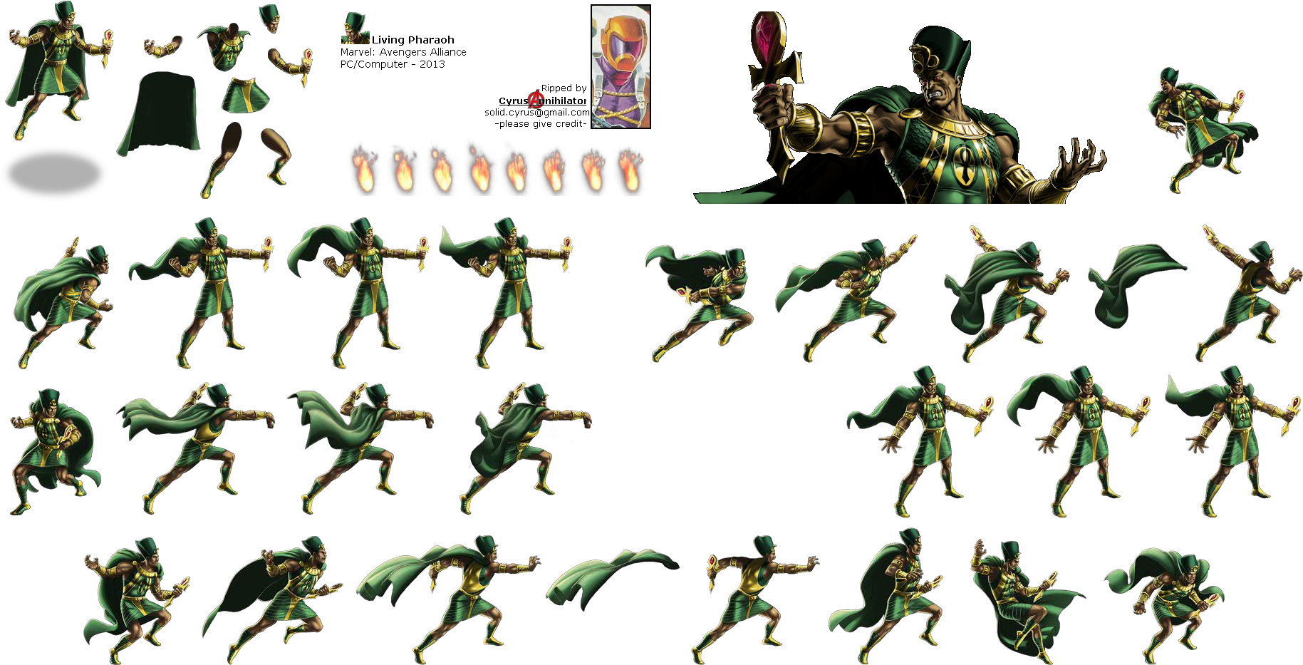 Click For Full Sized Image Living Pharaoh - Soldier (1835x940), Png Download