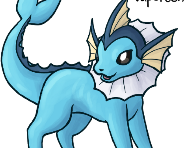 Pokemon Clipart Vaporeon - Vaporeon (640x480), Png Download