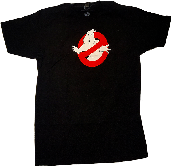 Ghostbusters - Logo T-shirt - Men's - Love Ny Black Shirt (600x600), Png Download