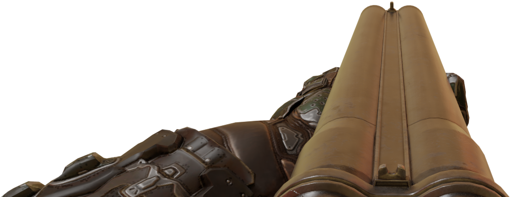 Feedbackdoom 2 Shotgun Classic Weapon Pose [render] - Transparent Doom Shotgun (1920x1080), Png Download