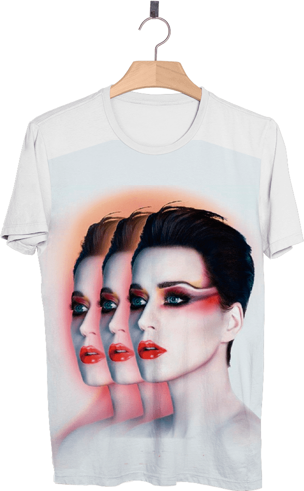 Camiseta - Katy Perry - Katy Perry Witness Letra En Español (622x986), Png Download