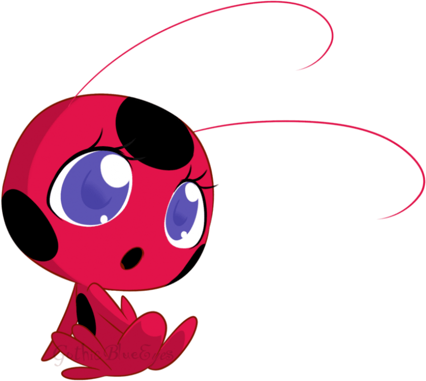Free Png Download Curious Tikki By Gothicblueeyes - Imagenes De Ladybug Chibi (850x761), Png Download