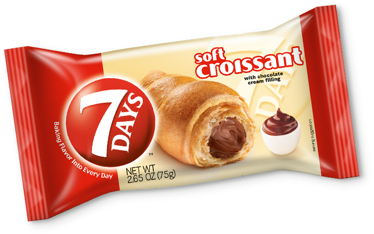 No1 Croissant<br/>in - Croissant 7 Days (805x1000), Png Download