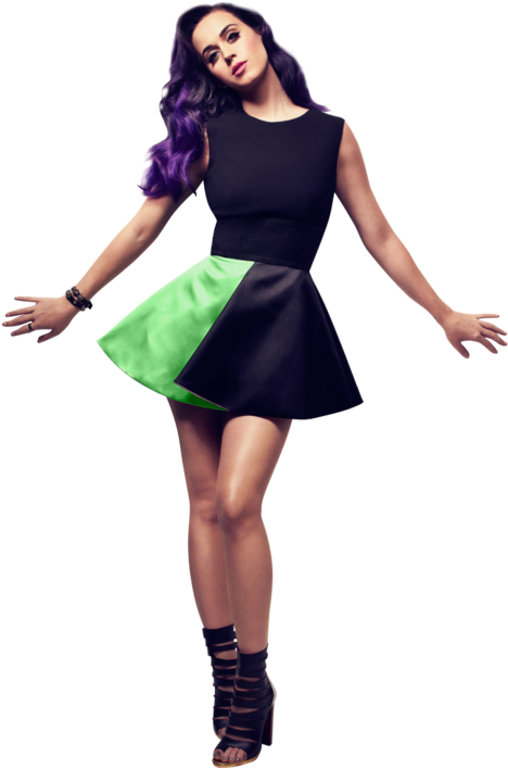 Beautiful Katy Perry (500x747), Png Download