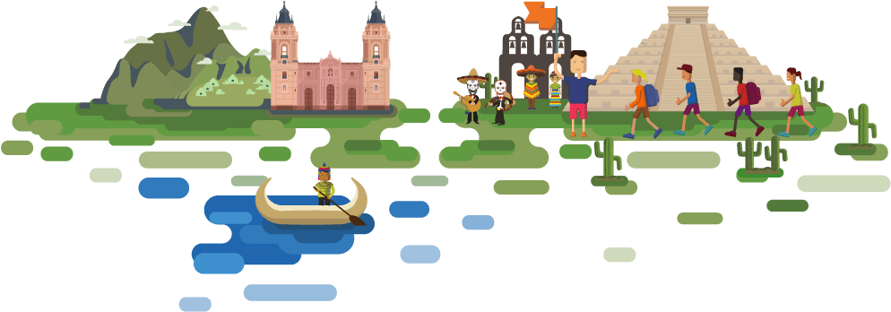South America's Leading Tour Operator - Illustration (995x472), Png Download