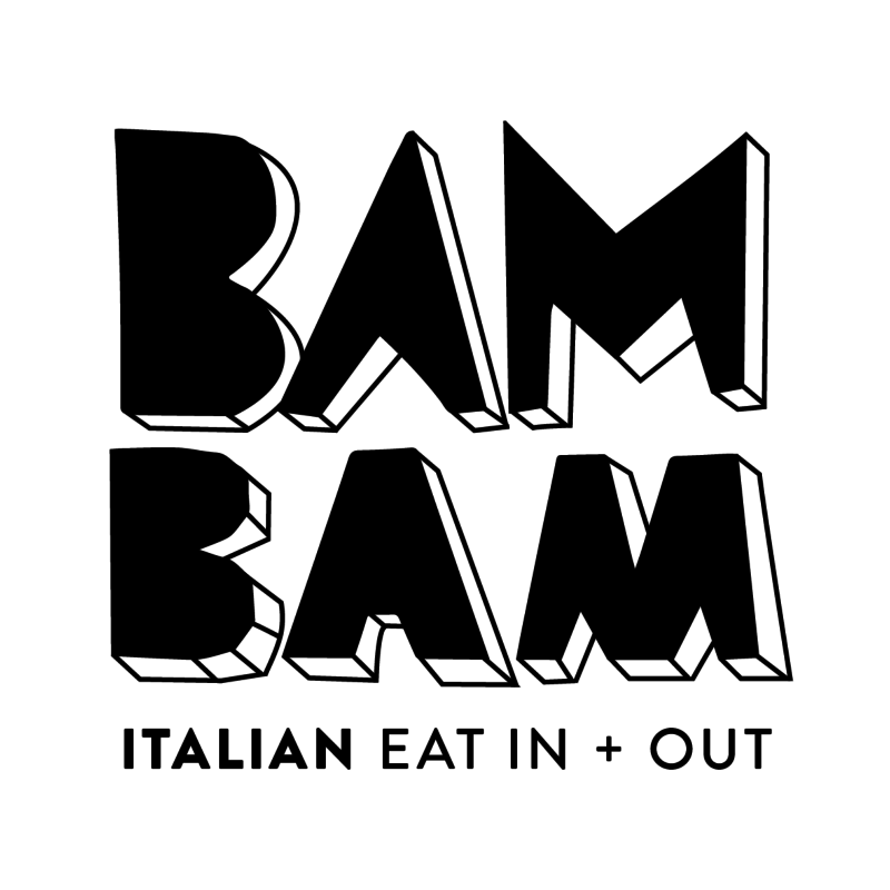 Bam Bam Italian - Graphic Design (800x800), Png Download