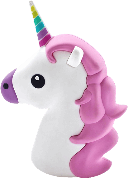 Mo-power Unicorn 2500mah Power Bank - Plush (600x600), Png Download