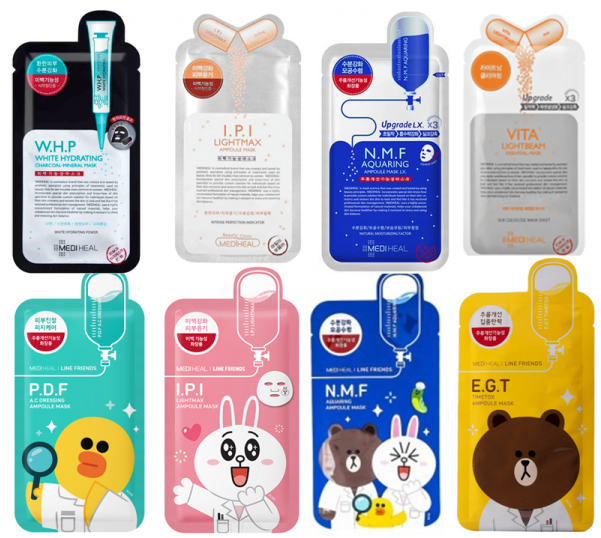 Mediheal Sheet Masks - Korean Cell Sheet Masks (600x666), Png Download