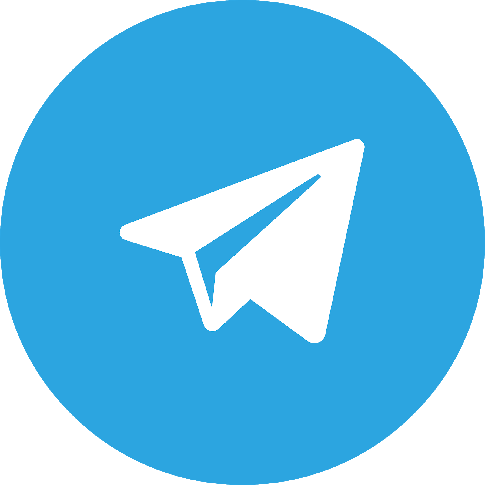 Download Logo Telegram Svg Eps Png Psd Ai Vector Color - Телеграм Лого (1600x1600), Png Download