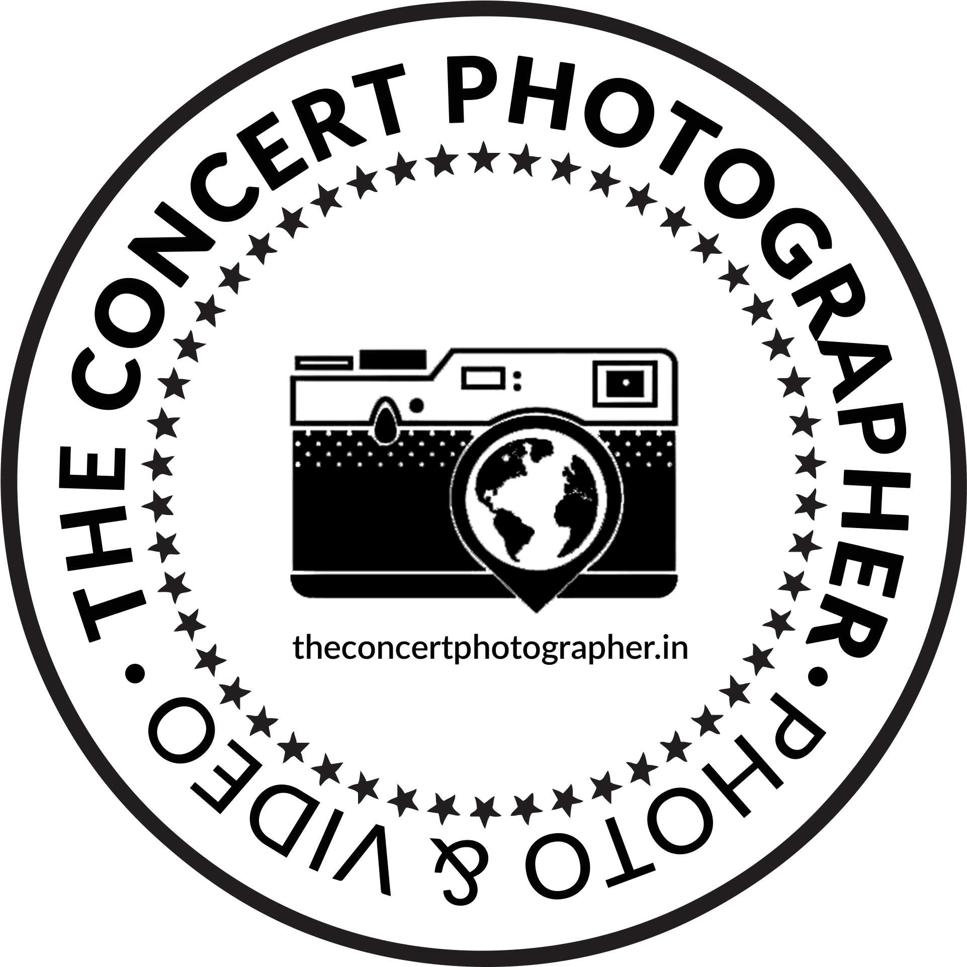 The Concert Photographer - Circle (2480x2116), Png Download