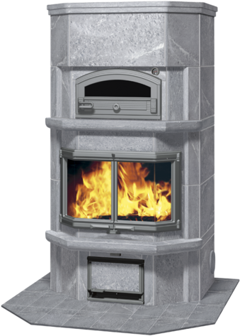 Thanks To The Grey Colour And Vibrant Surface That - Wood-burning Stove (640x480), Png Download