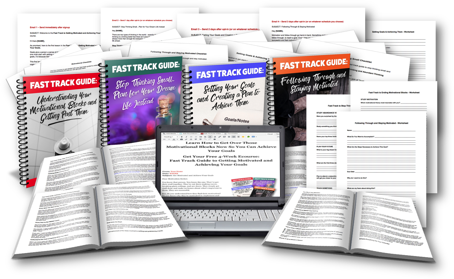 Get Motivated And Achieving Your Goals - Flyer (1623x987), Png Download