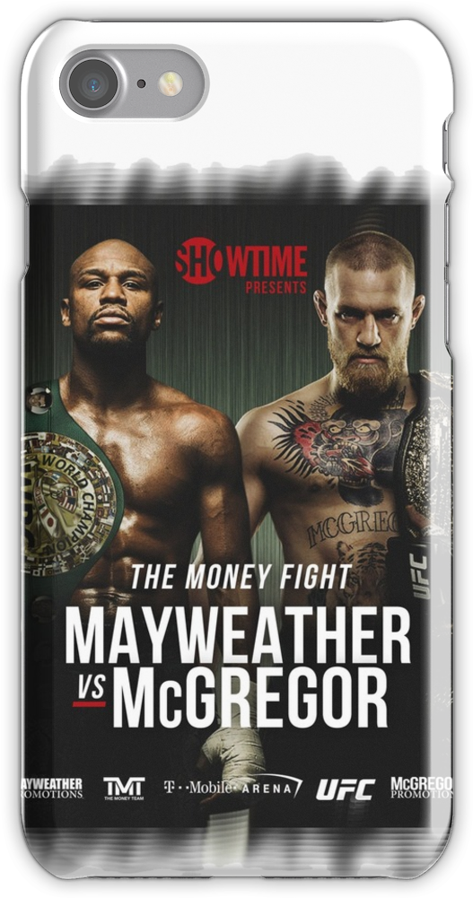 Floyd Mayweather Iphone 7 Snap Case - Mayweather Vs Mcgregor Ufc (750x1000), Png Download