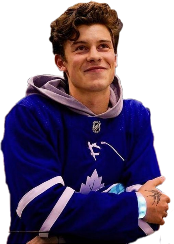 Shawn Sticker - Shawn Mendes Toronto Maple Leafs (1024x1024), Png Download