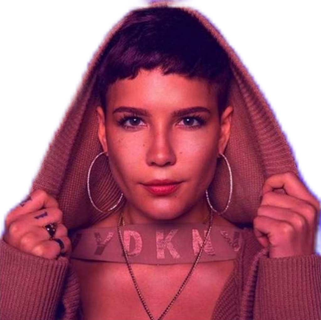 Halsey Sticker - Halsey (1024x1021), Png Download