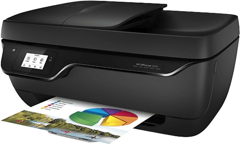 Free Png Download Hp Printer Png Images Background - Hp Deskjet Ink Advantage 3835 (850x638), Png Download