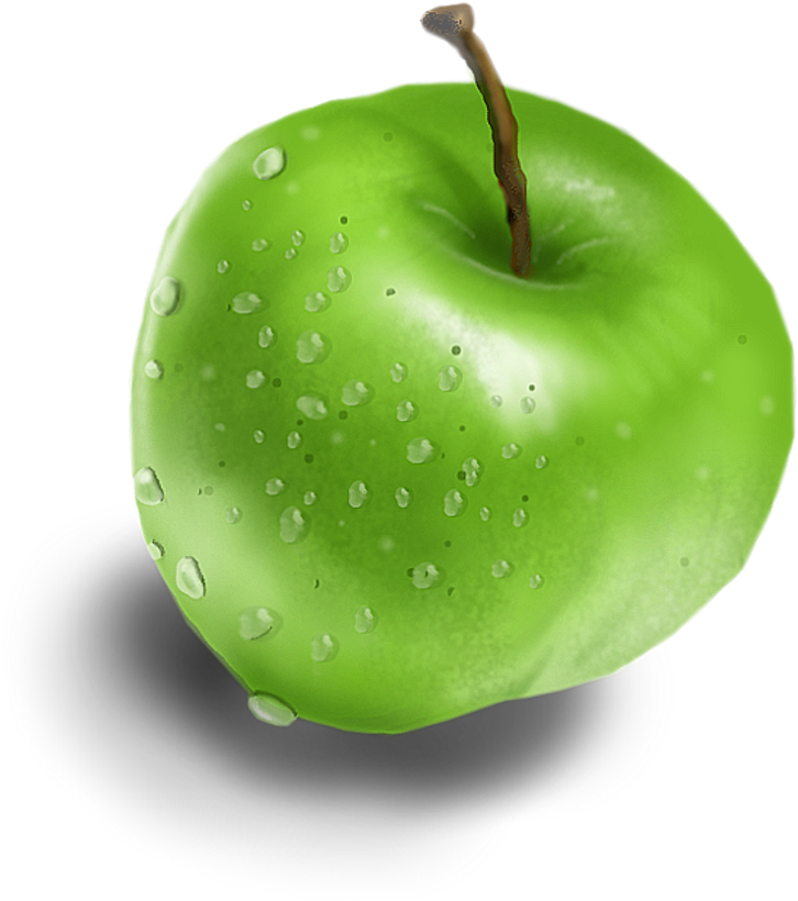 Play As You Eat - Granny Smith (900x900), Png Download