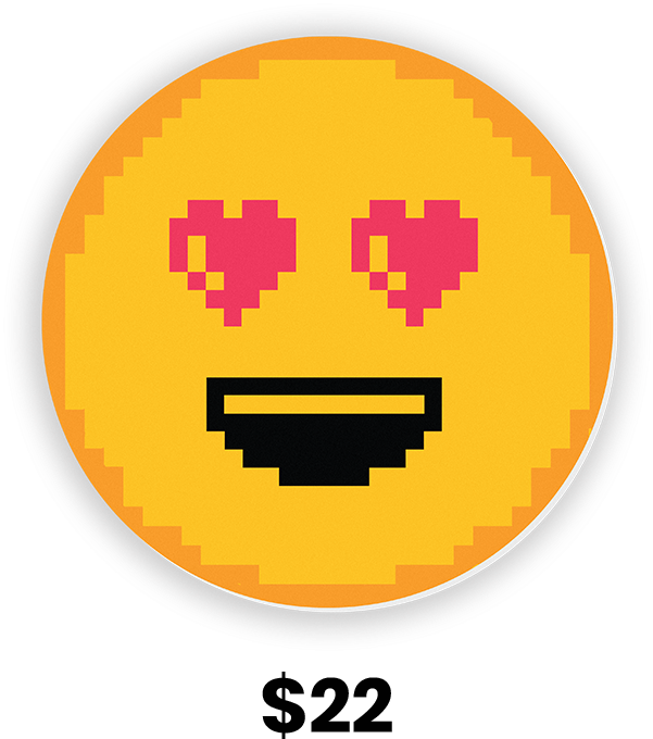600 × 746 In Pixelated Heart Collection Heart Eye Emoji - Heart Pixelated (600x746), Png Download
