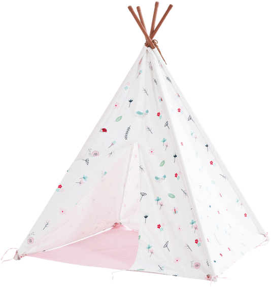 Square Teepee, In The Garden - Christmas Tree (654x654), Png Download