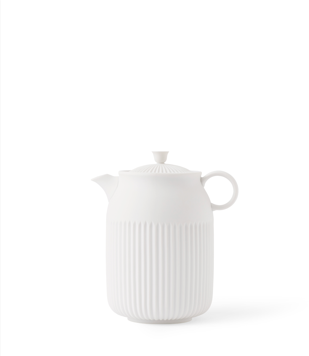 Ts Tea Pot Unglazed White - Lid (1200x1200), Png Download