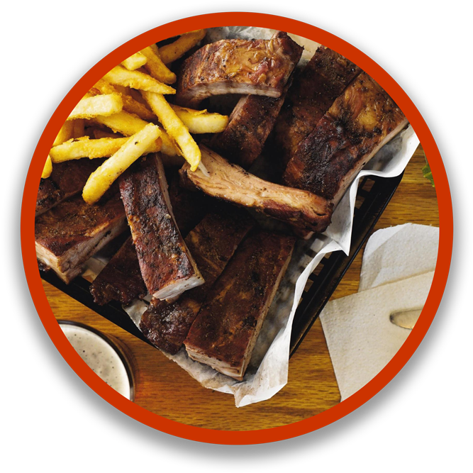 Concessions - Pork Ribs (668x716), Png Download