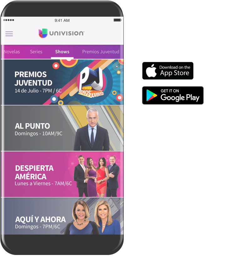 Univision App - Univision App Store For Itunes (760x880), Png Download