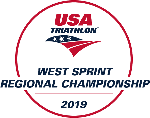 West Sprint 2019 - Usa Triathlon (601x601), Png Download