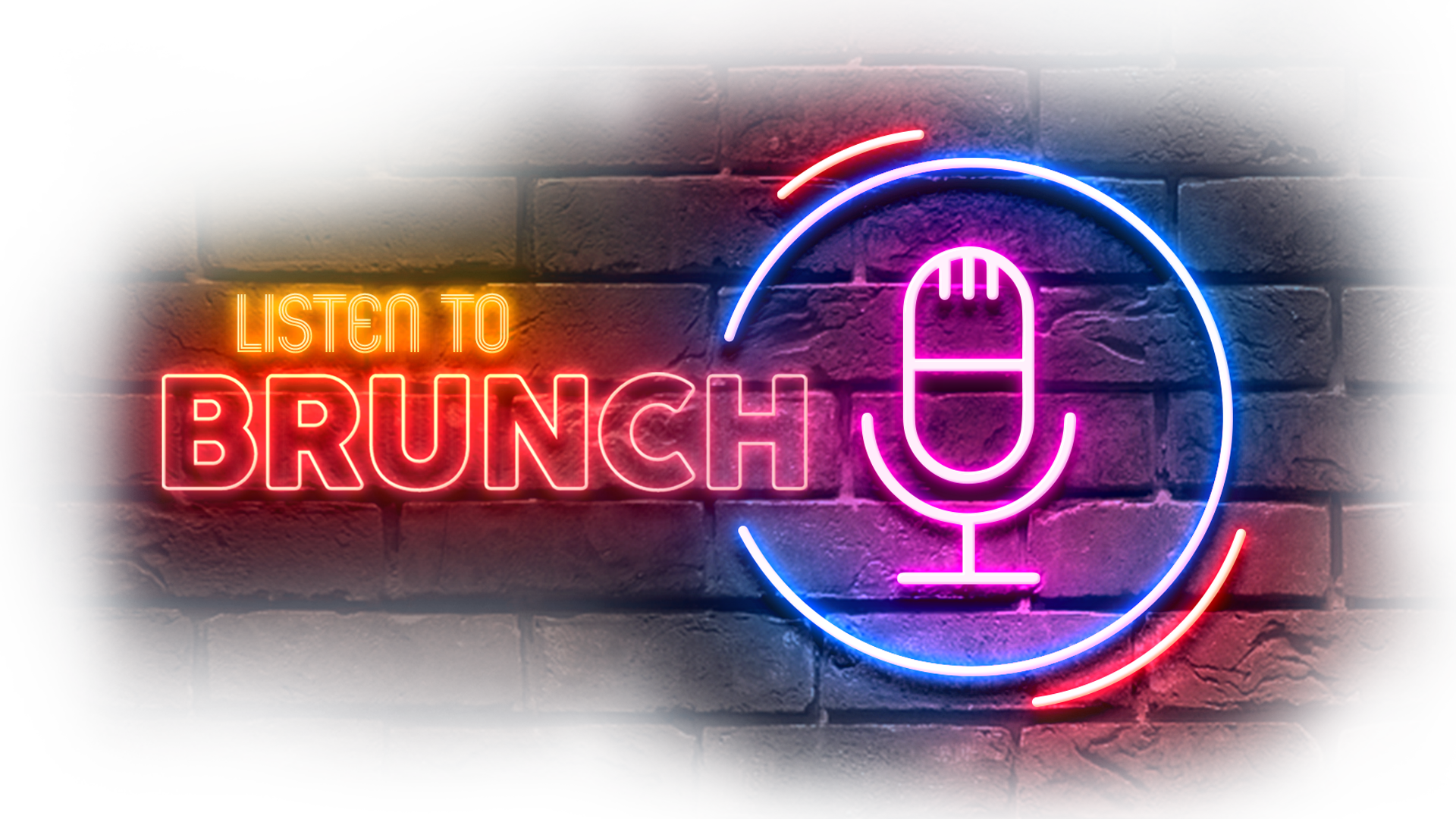 2019 Created By Brunch - Neon Sign (1920x1080), Png Download