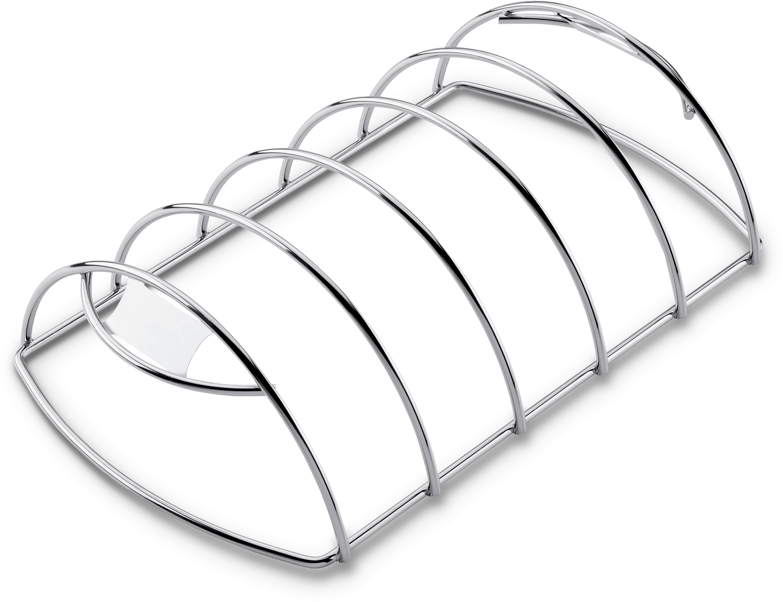 Image For Capacity Demonstration Purposes Only - Weber Rib Rack (1800x1800), Png Download