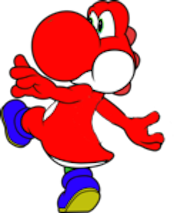 Dash The Yoshi Fan Made By Mariovssonicfan-d85tsg7 (603x701), Png Download