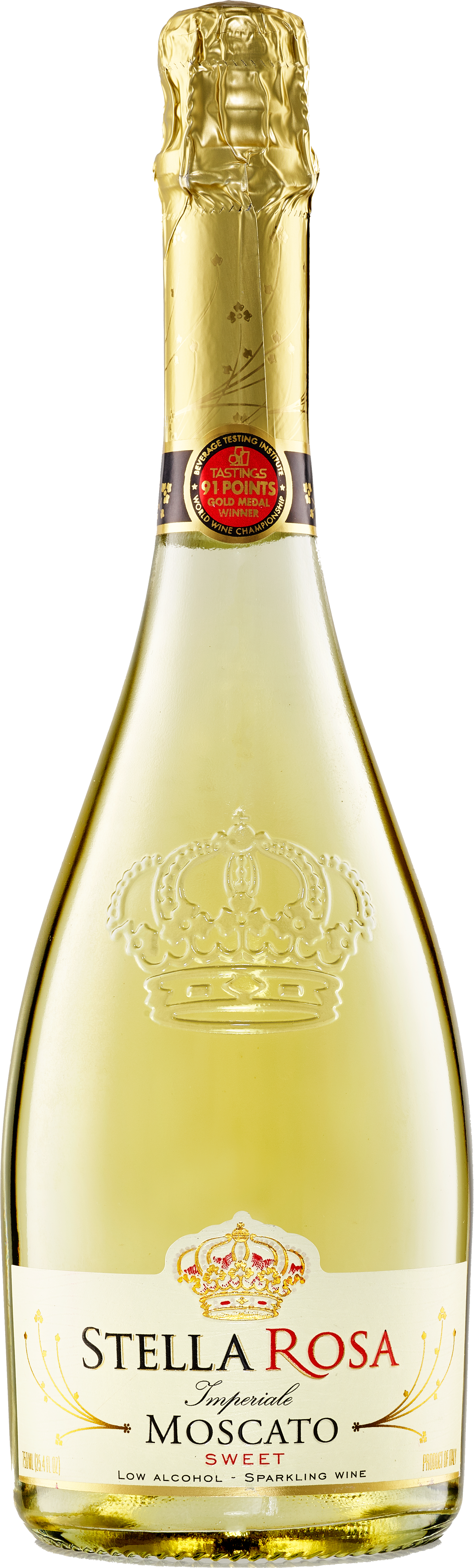 Bottle Shot - Stella Rosa Imperiale Moscato Sparkle (2835x9000), Png Download