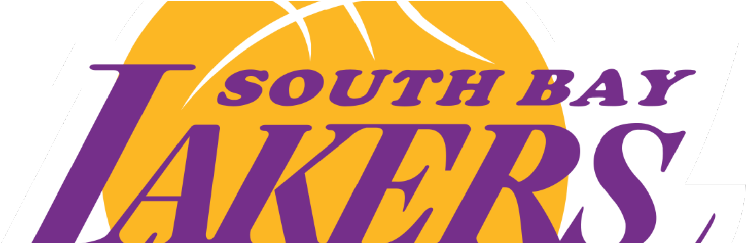 South Bay Lakers Prospect Report - Angeles Lakers (1600x480), Png Download