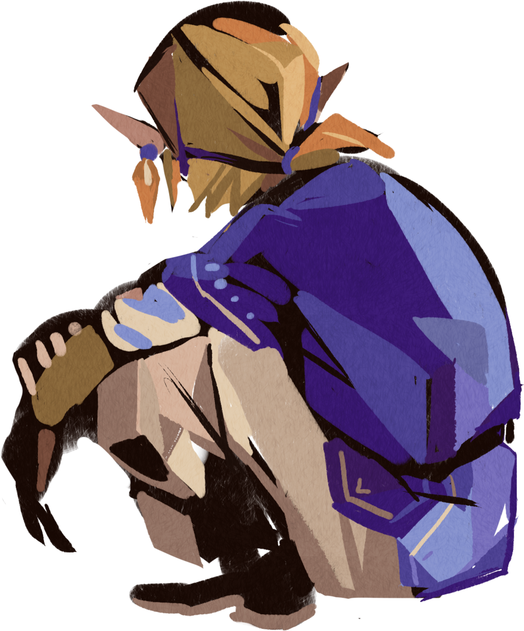 Shegs Wow The Shape And Colors King - Cartoon (1280x1408), Png Download