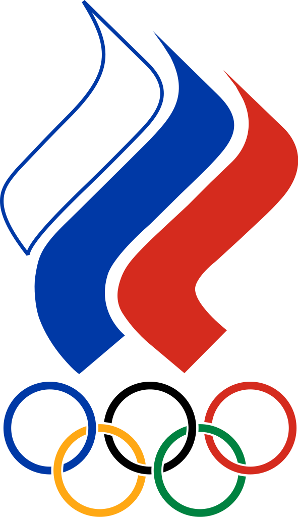 Russia Flag Png Download - International Olympic Committee (591x1024), Png Download