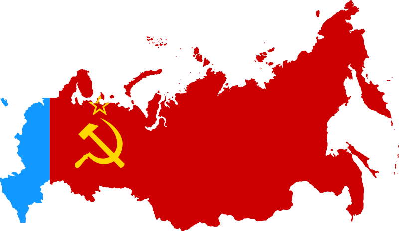 Russian Sfsr - Siberia Map In Russia (800x464), Png Download