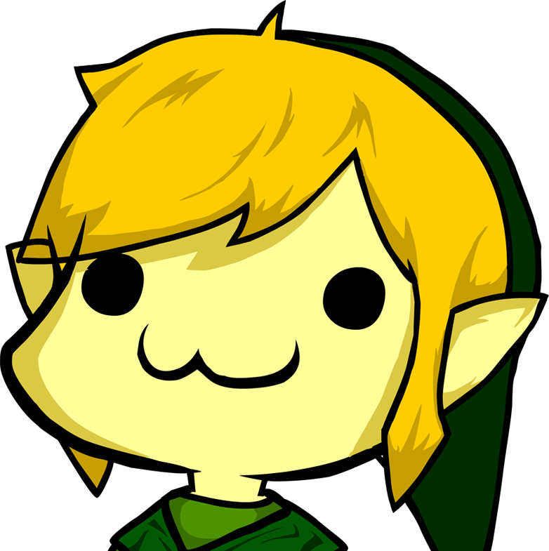Link Legend Of Zelda Derp (782x785), Png Download