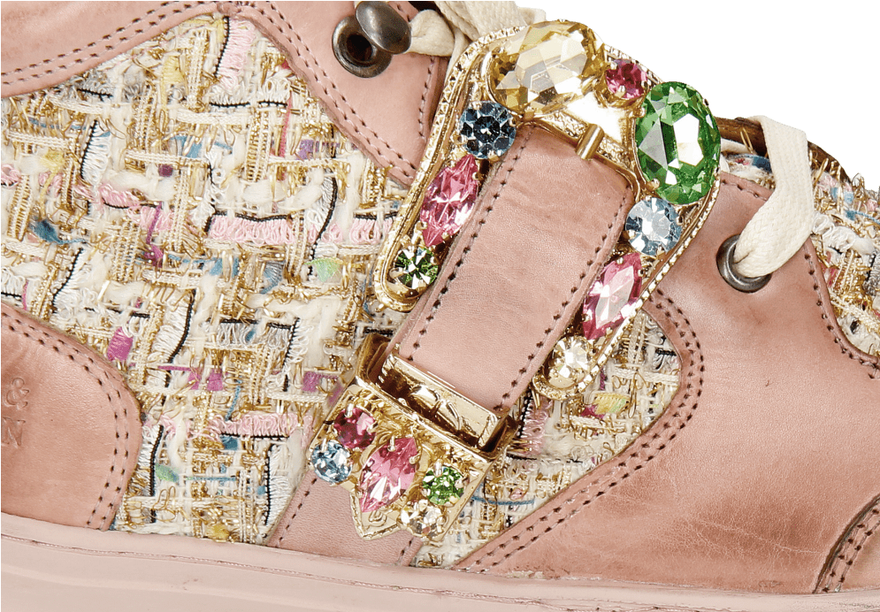 Ankle Boots Maxima 5 Rosa Textile Blush Silk Tongue - Handbag (1024x1024), Png Download